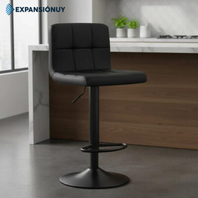 Silla Alta Banquete Taburete Respaldo Apoyapies Cocina Barra Laqueado