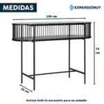 Mueble Recibidor Aparador Consola De Hogar Living - Imagen 2