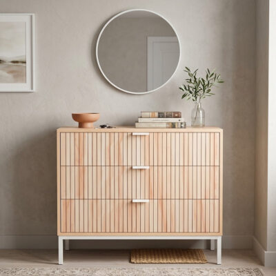 Cómoda Cajonera 3 Cajones Mueble Organizador Nórdico