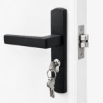 Pestillo Con Cerradura Y Llaves Para Puerta De Interior - Imagen 1