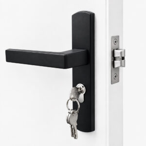 Pestillo Con Cerradura Y Llaves Para Puerta De Interior